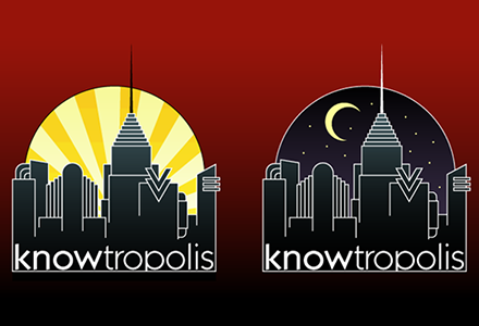 logo_dayandnight Knowtropolis Logo Design