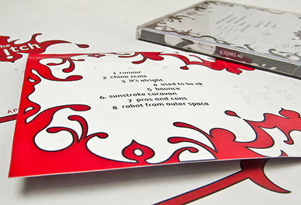 open The Switch CD Cover Design